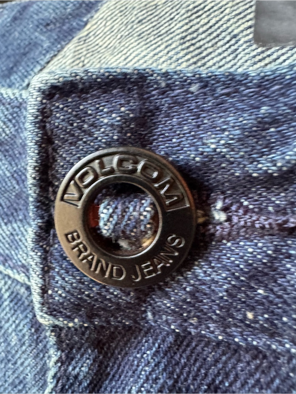 Volcom boys  Dark Blue Wide-Leg Jeans 10/25 NWT - Picture 5 of 8